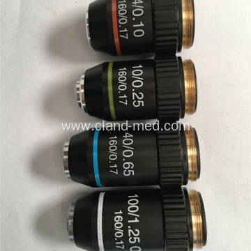 High Quality Of Objective Microscope 10x Lens